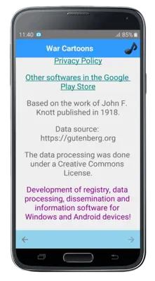War Cartoons android App screenshot 0